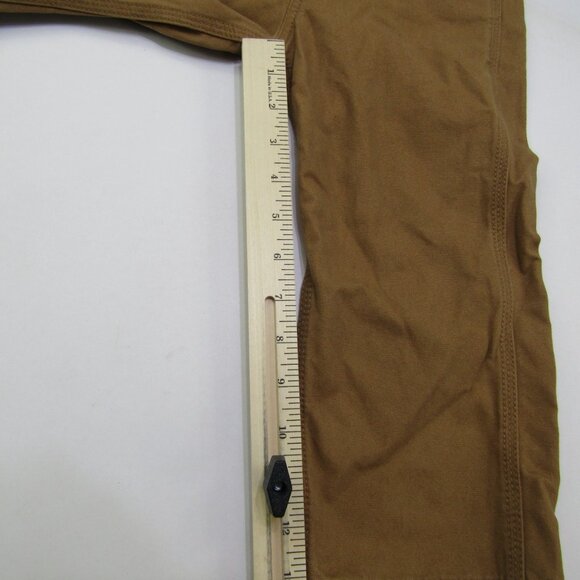 Carhartt Girls Overalls Girls 3T Relaxed Fit Honey Ginger Logo NWT - Picture 5 of 5